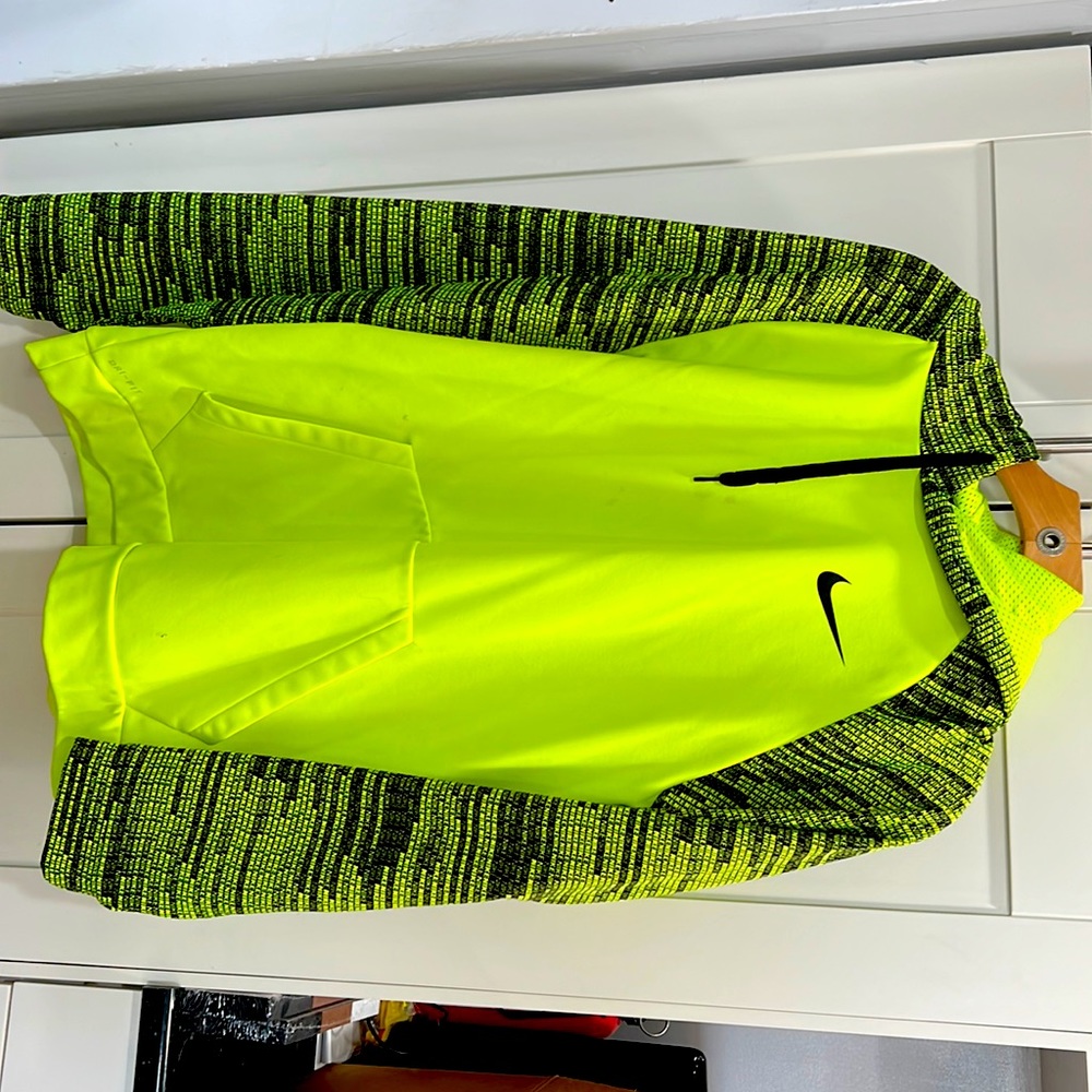 Neon yellow Nike sweatshirt